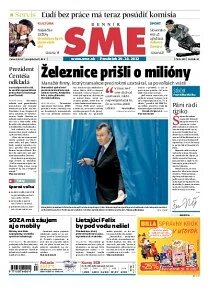 Obálka e-magazínu SME 29.10.2012