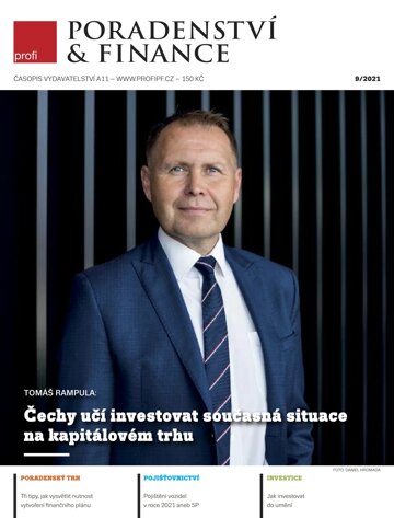 Obálka e-magazínu Profi Poradenství Finance 9/2021
