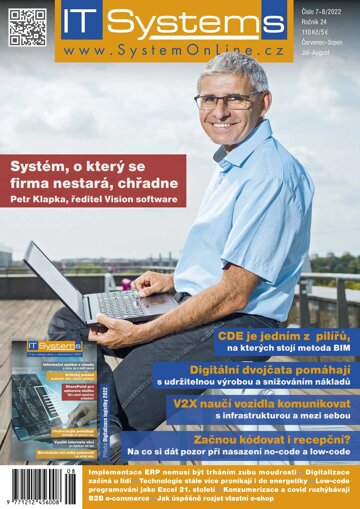 Obálka e-magazínu IT Systems 7-8/2022
