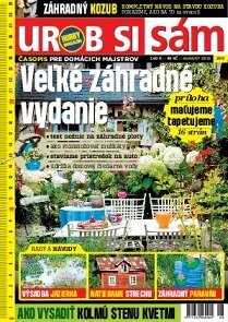 Obálka e-magazínu Urob si sám 8/2013