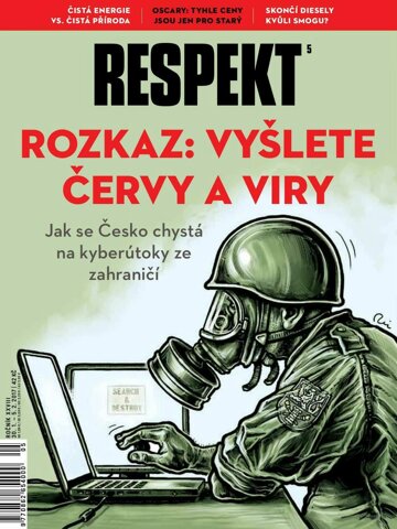 Obálka e-magazínu Respekt 5/2017