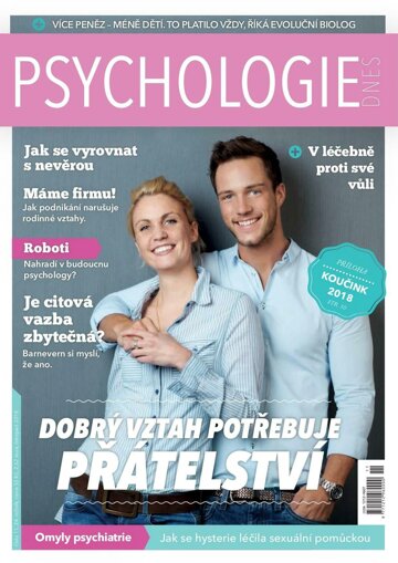 Obálka e-magazínu Psychologie dnes 11/2018