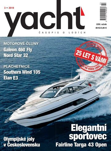 Obálka e-magazínu Yacht 3/2019