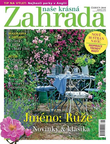 Obálka e-magazínu Naše krásná zahrada 6/2016