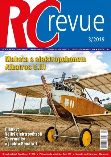 Obálka e-magazínu RC revue 3/2019