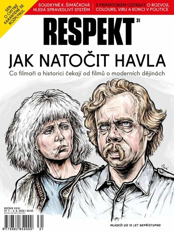 Obálka e-magazínu Respekt 31/2020