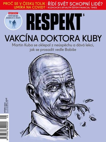 Obálka e-magazínu Respekt 5/2021