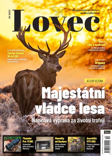 Obálka e-magazínu Lovec 10/2023