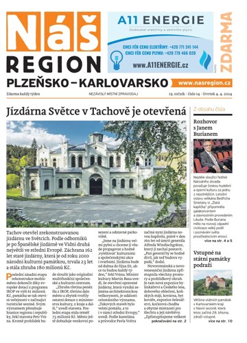 Obálka e-magazínu Náš Region - Plzeňsko 14/2024