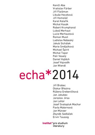 Obálka knihy Echa 2014