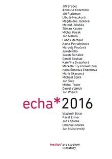 Obálka knihy Echa 2016. Fórum pro literární vědu