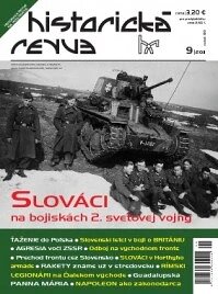Obálka e-magazínu Historická Revue september 2011