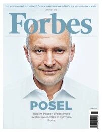 Obálka e-magazínu Forbes 11/2012