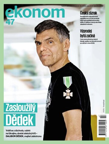 Obálka e-magazínu Ekonom 47 - 18.11.2022