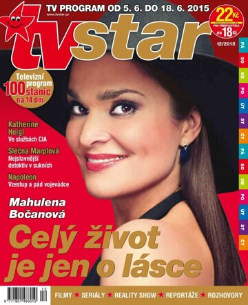 Obálka e-magazínu TV Star 12/2015