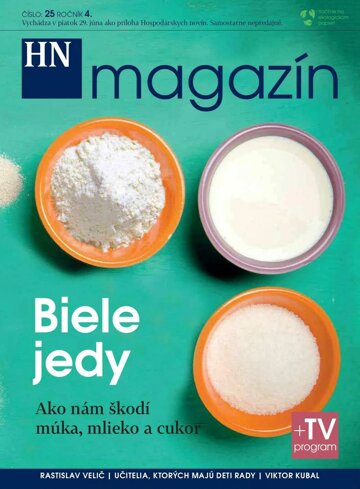 Obálka e-magazínu Prílohy HN magazín číslo: 25 ročník 4.