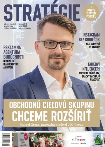 Obálka e-magazínu Stratégie 8/2019
