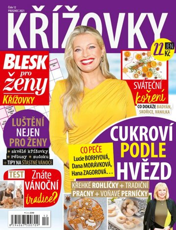 Obálka e-magazínu Blesk pro ženy Křížovky 12/2021