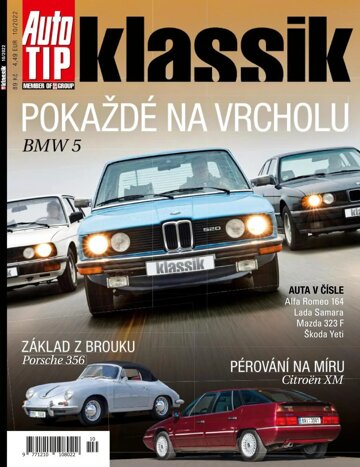 Obálka e-magazínu Auto TIP Klassik 10/2022