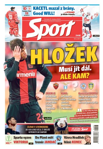 Obálka e-magazínu Sport 25.4.2024