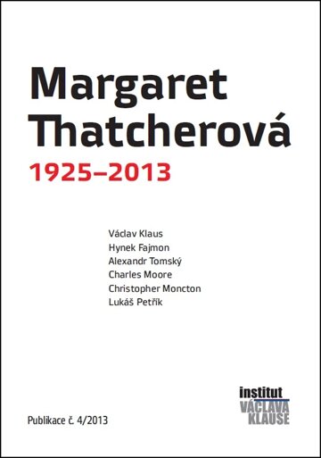 Obálka knihy Margaret Thatcherová 1925–2013