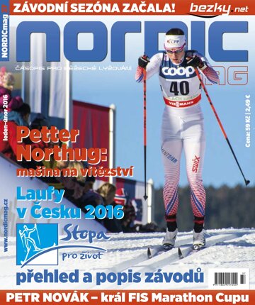 Obálka e-magazínu NORDIC 37 - leden/únor 2016