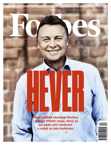 Obálka e-magazínu Forbes 4/2017