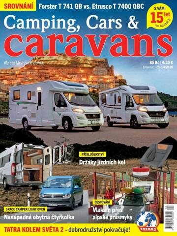 Obálka e-magazínu Camping, Cars & Caravans 4/2020 (červenec/srpen)