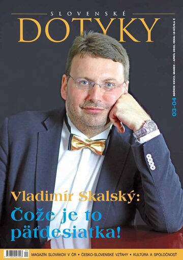 Obálka e-magazínu SLOVENSKÉ DOTYKY 3-4/2022