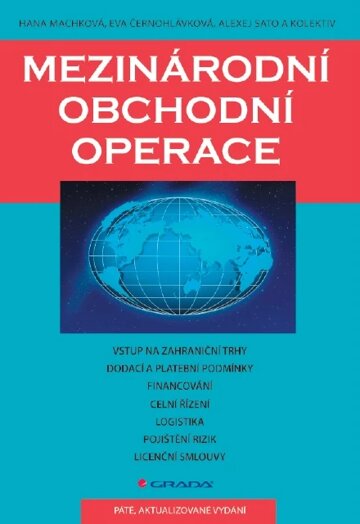 Obálka knihy Mezinárodní obchodní operace