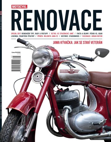 Obálka e-magazínu Motocykl Speciál 2017: Renovace
