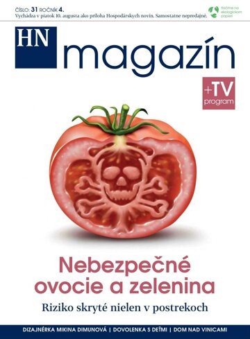 Obálka e-magazínu Prílohy HN magazín číslo: 31 ročník 4.