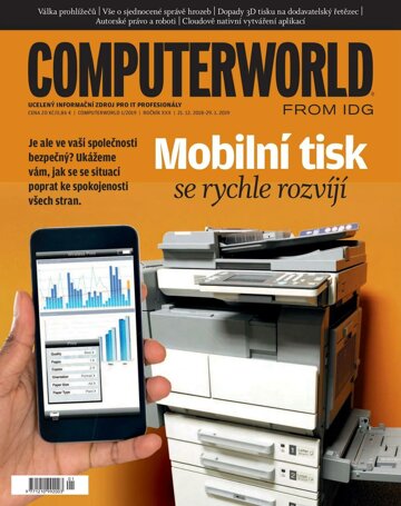 Obálka e-magazínu Computerwold 1/2019