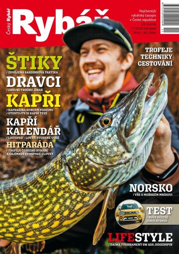 Obálka e-magazínu Český rybář 11/2020