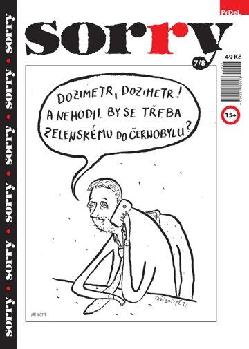Obálka e-magazínu Sorry 7-8/2022