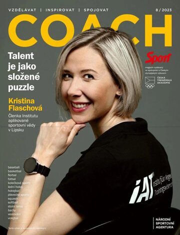Obálka e-magazínu Příloha Sport Coach - 8/2023