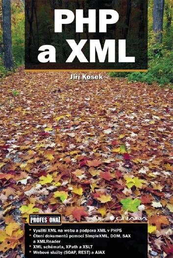 Obálka knihy PHP a XML