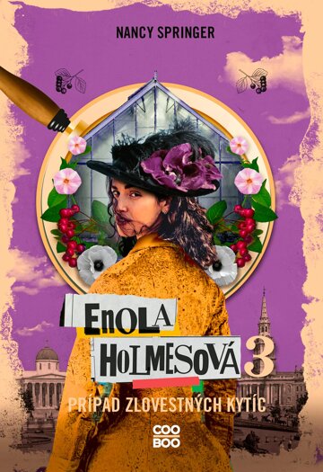 Obálka knihy Enola Holmesová – Prípad zlovestných kytíc