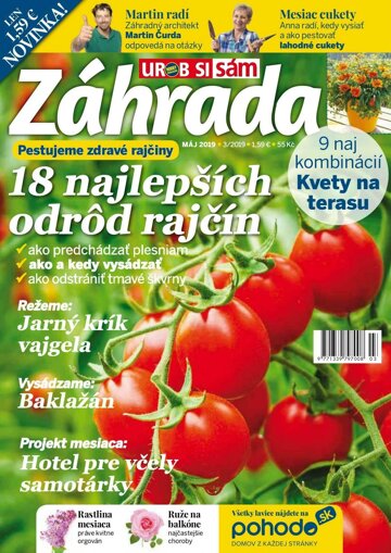 Obálka e-magazínu Záhrada 2019 03