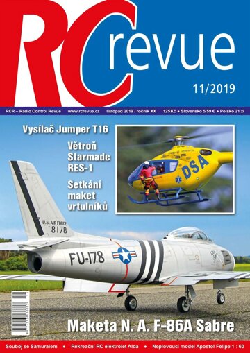 Obálka e-magazínu RC revue 11/2019