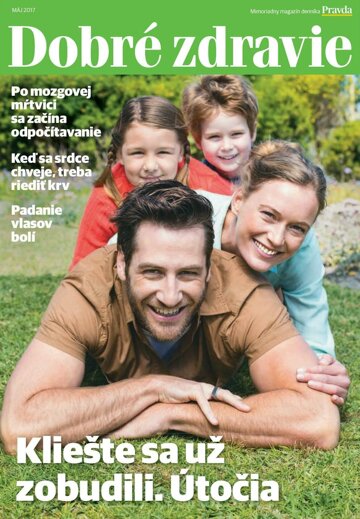 Obálka e-magazínu Zdravie Dobré 25. 4. 2017