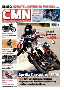 Obálka e-magazínu ČESKÉ MOTOCYKLOVÉ NOVINY 1/2011