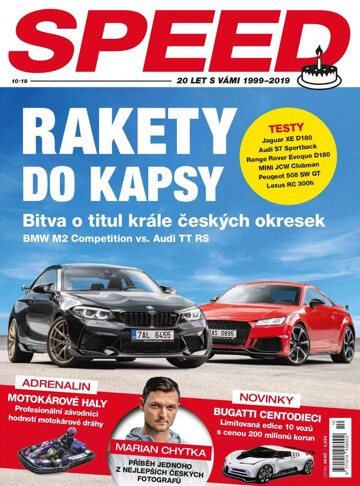 Obálka e-magazínu Speed 10/2019
