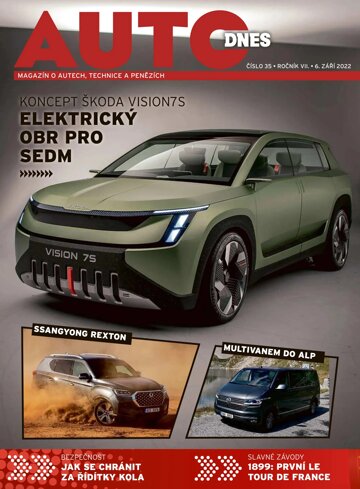 Obálka e-magazínu Auto DNES 6.9.2022