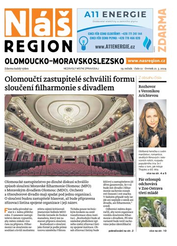 Obálka e-magazínu Náš Region - Olomoucko/Moravskoslezsko 12/2024