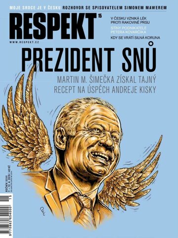 Obálka e-magazínu Respekt 15/2015