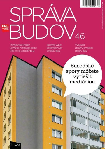 Obálka e-magazínu Správa budov 2/2018