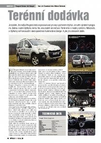 Obálka e-magazínu Peugeot Partner 4x4 Dangel