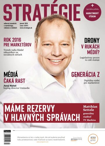 Obálka e-magazínu Stratégie 1/2016