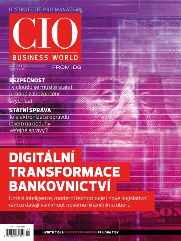 Obálka e-magazínu CIO Business World 1/2018